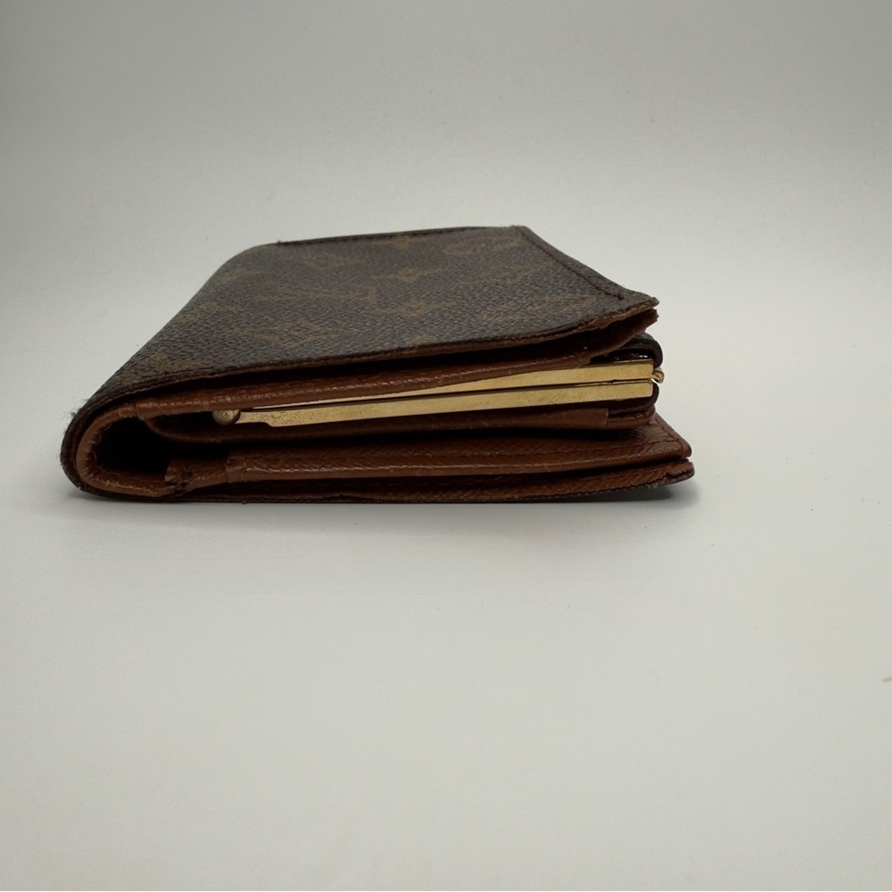 Louis Vuitton Brown Monogram French Purse Wallet Gold | Women’s | Used | - Picture 6 of 15